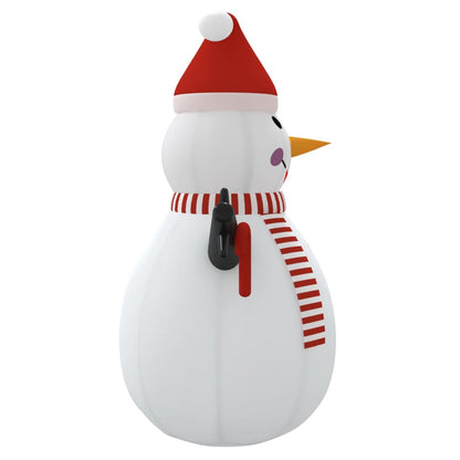 Boneco de Neve insuflável com Luzes LED de 360 cm para Exterior