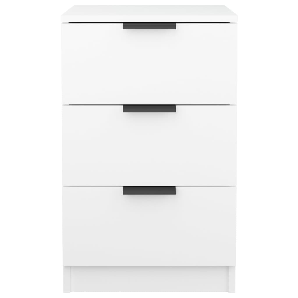 Mesa de cabeceira 40x36x65 cm branco