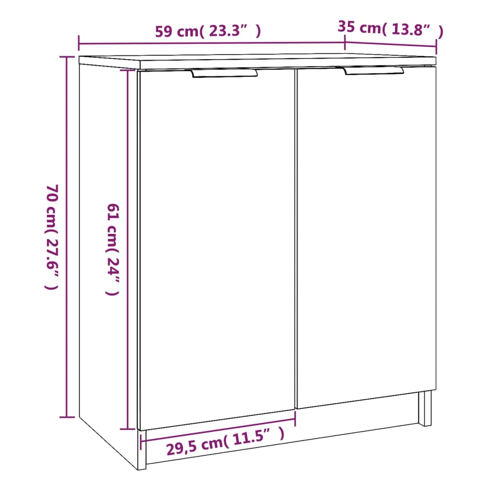 Sapateira Olga - Com 4 Prateleiras - Cor Branco - 59x35x70 cm - Derivados de Madeira - Design Nórdico