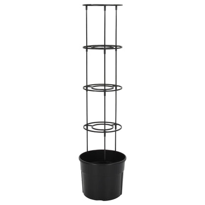 Vaso p/ cultivo de tomate Ø29,5x115 cm polipropileno antracite