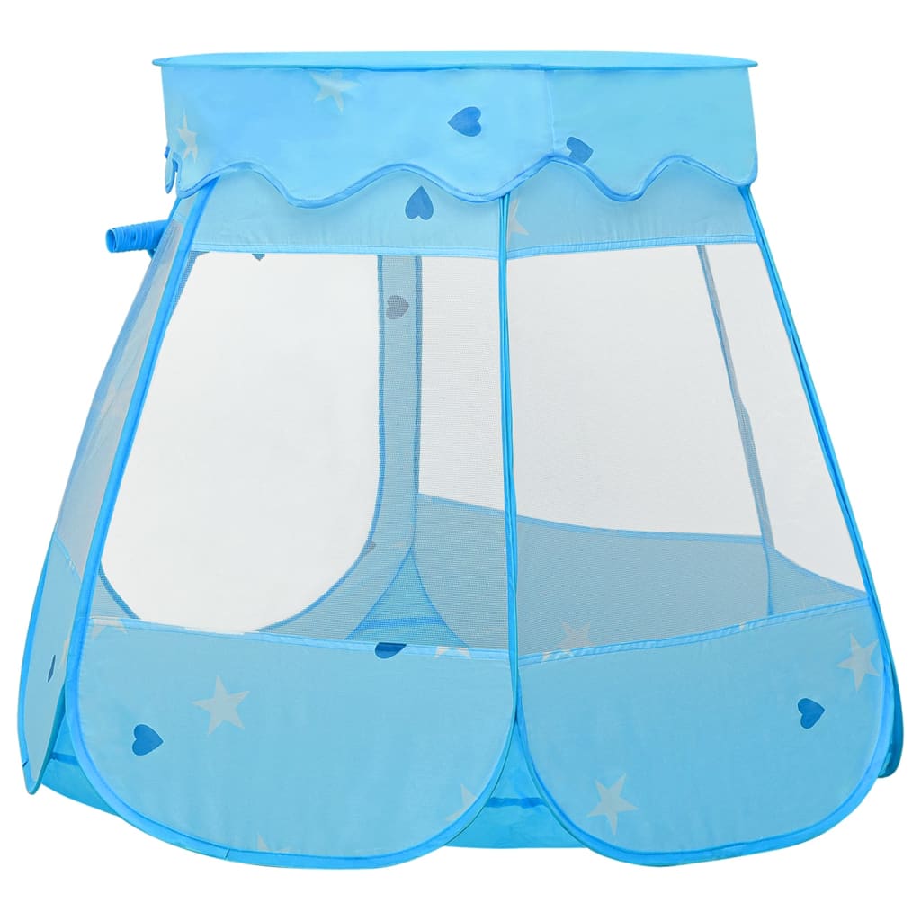 Tenda de brincar infantil 102x102x82 cm azul