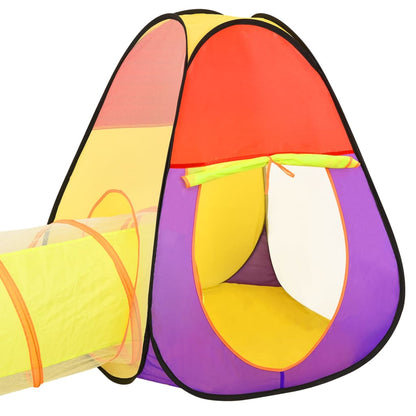 Tenda de brincar infantil 255x80x100 cm multicolorido