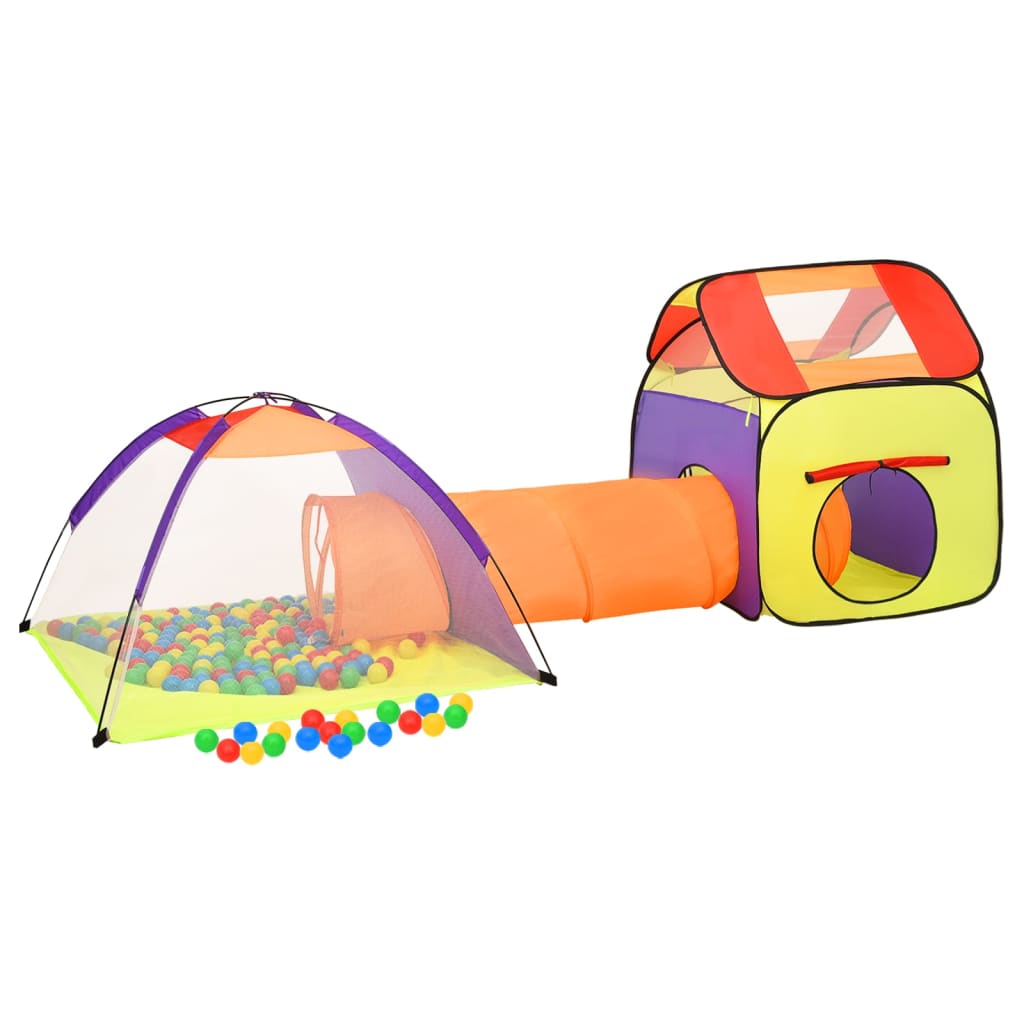 Tenda de brincar infantil 338x123x111 cm multicor