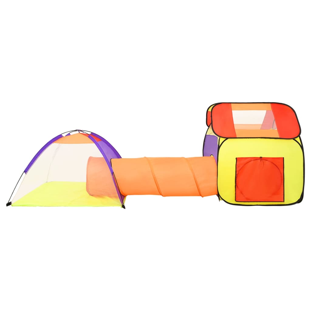 Tenda de brincar infantil 338x123x111 cm multicor