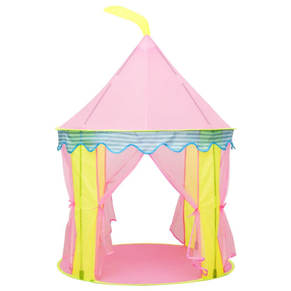 Tenda de brincar infantil 100x100x127 cm rosa