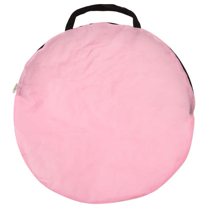 Tenda de brincar infantil 100x100x127 cm rosa