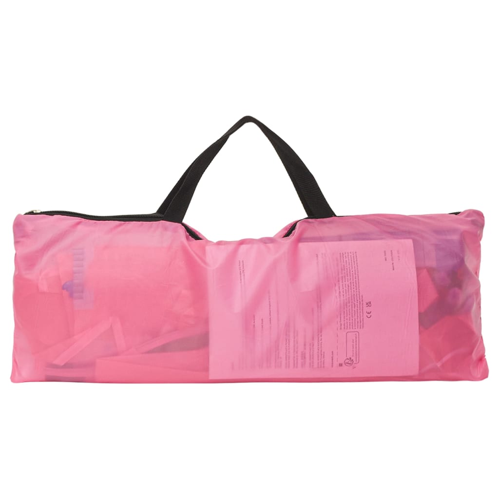 Tenda de brincar infantil 69x94x104 cm rosa