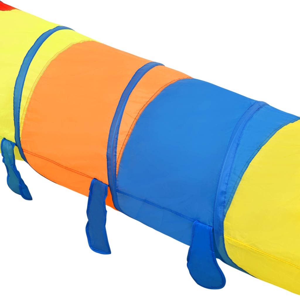 Túnel de brincar infantil 245 cm poliéster multicor