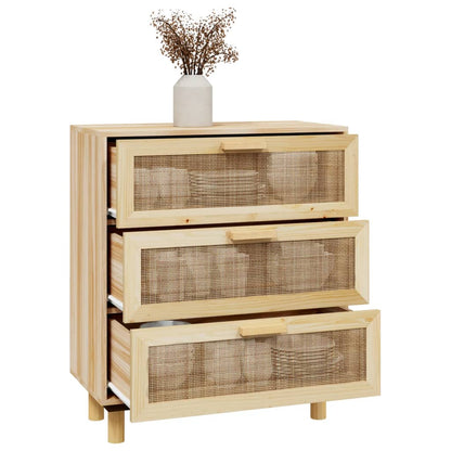 Aparador Picasso de 60 cm em Vime Natural - Design Cannage