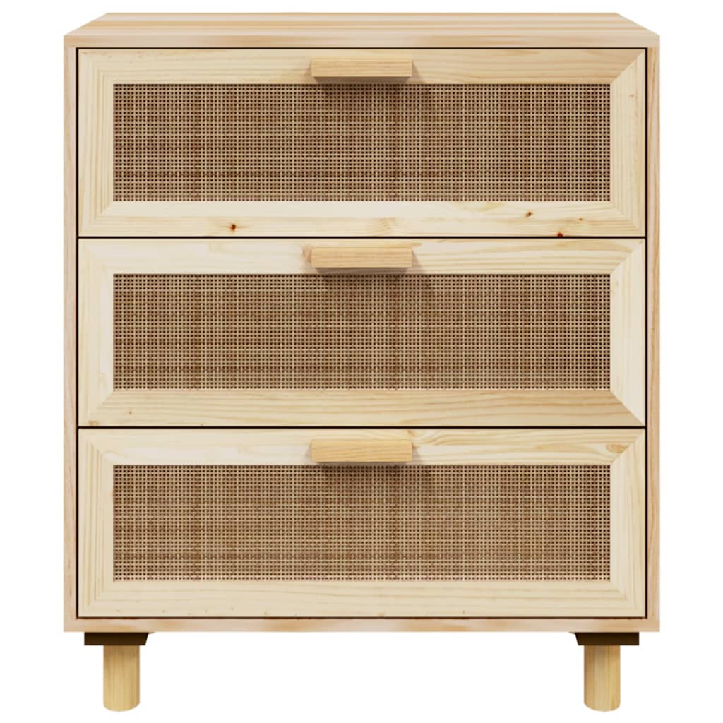 Aparador Picasso de 60 cm em Vime Natural - Design Cannage