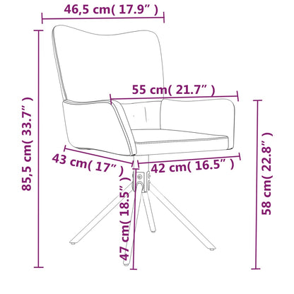 Conjunto de 2 Cadeiras Fabian Giratórias em Veludo - Rosa - Design Moderno