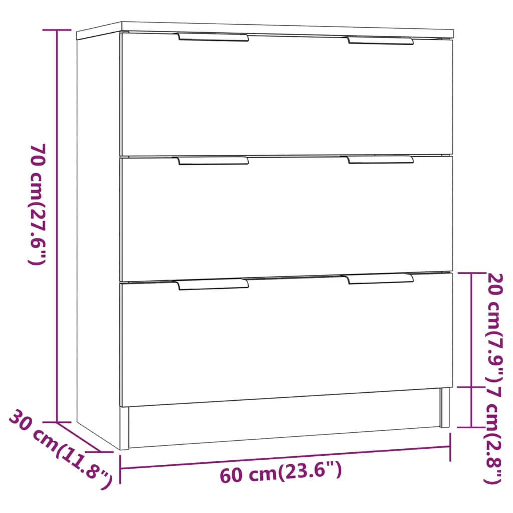 Aparador Flix de 180 cm - Carvalho - Design Moderno