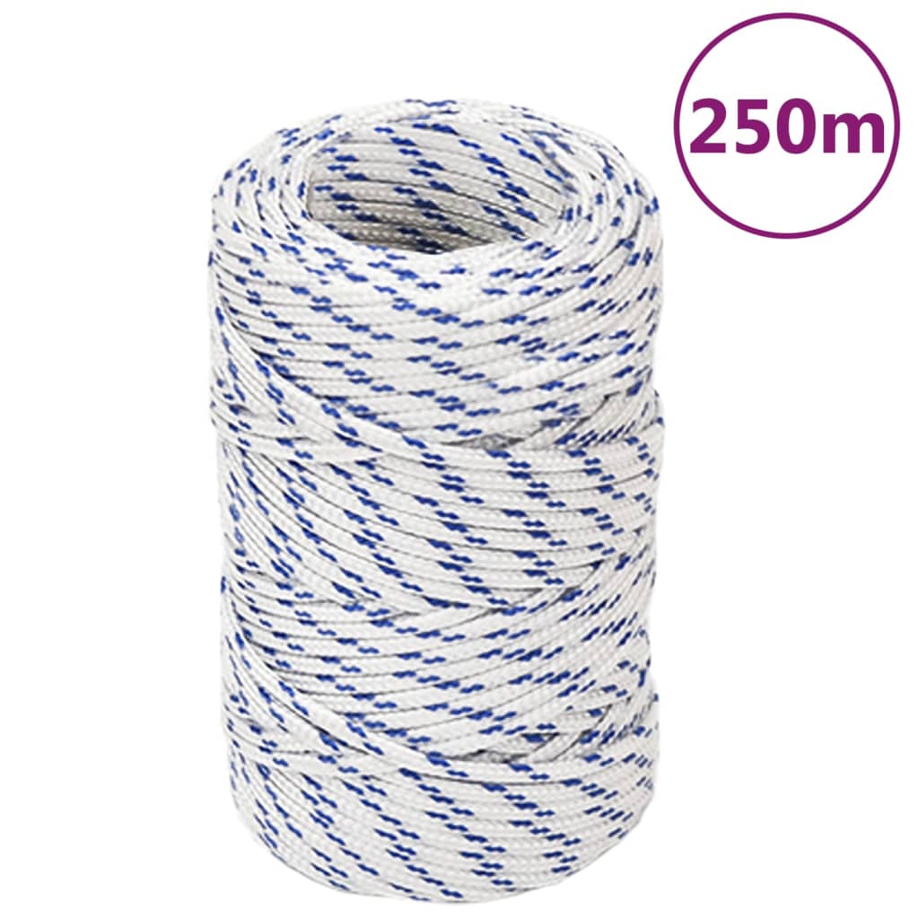 Corda de barco 2 mm 250 m polipropileno branco