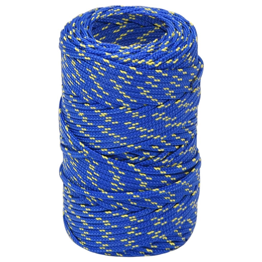 Corda de barco 2 mm 25 m polipropileno azul