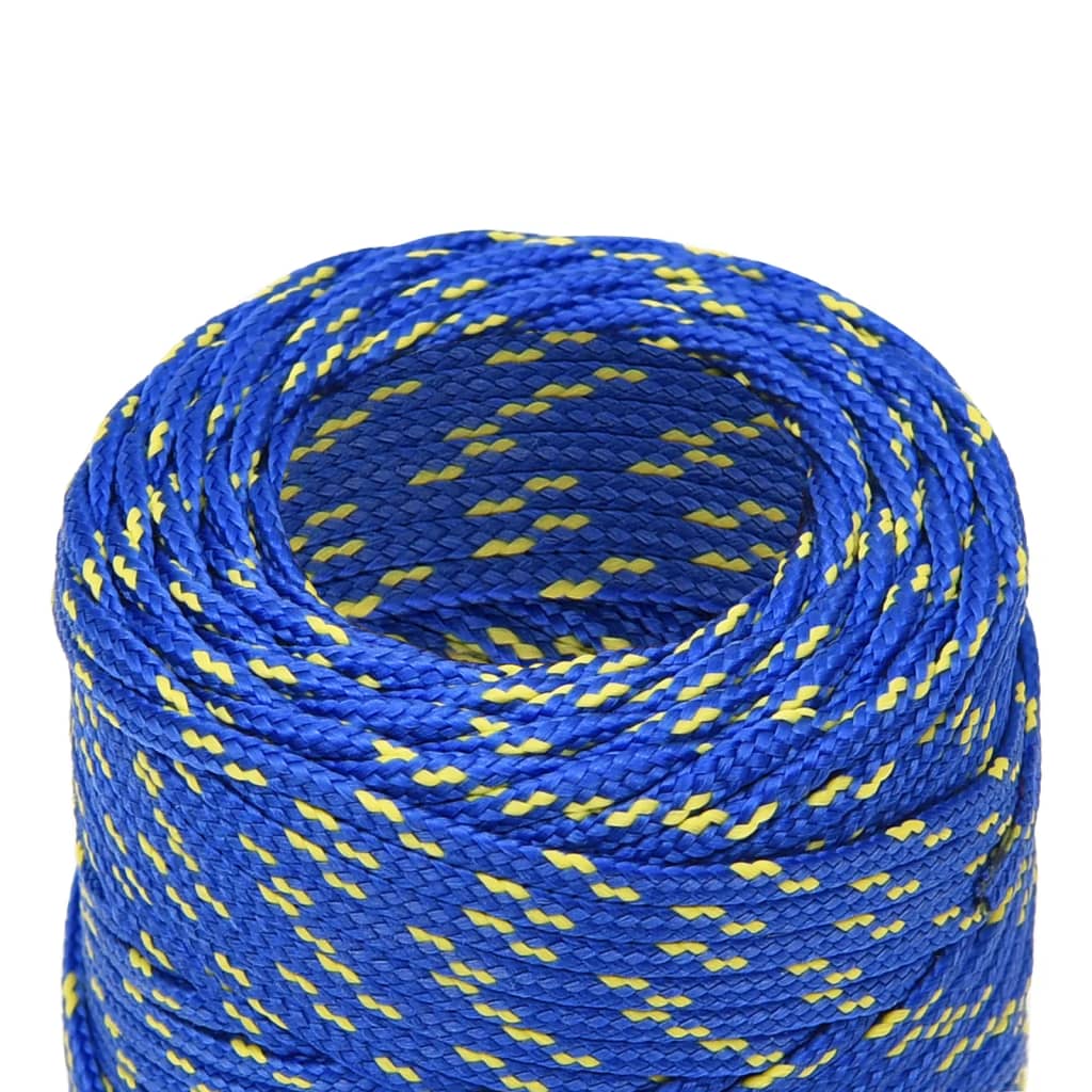 Corda de barco 2 mm 25 m polipropileno azul