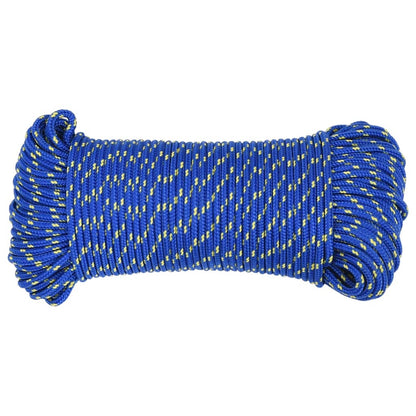 Corda de barco 3 mm 100 m polipropileno azul