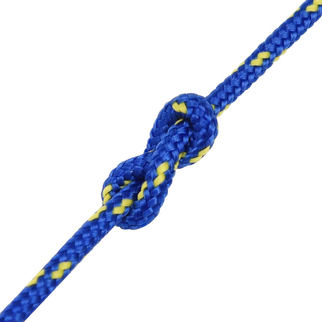 Corda de barco 3 mm 100 m polipropileno azul