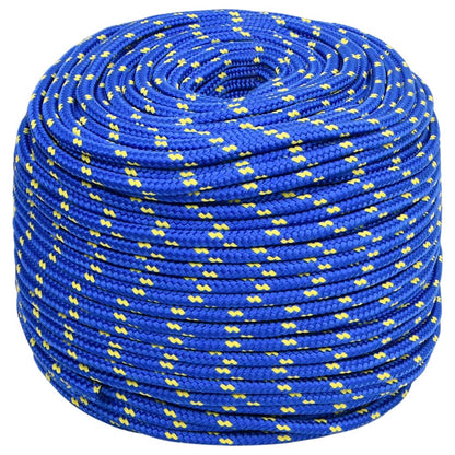 Corda de barco 6 mm 250 m polipropileno azul