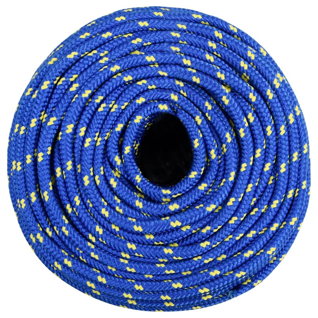 Corda de barco 6 mm 250 m polipropileno azul