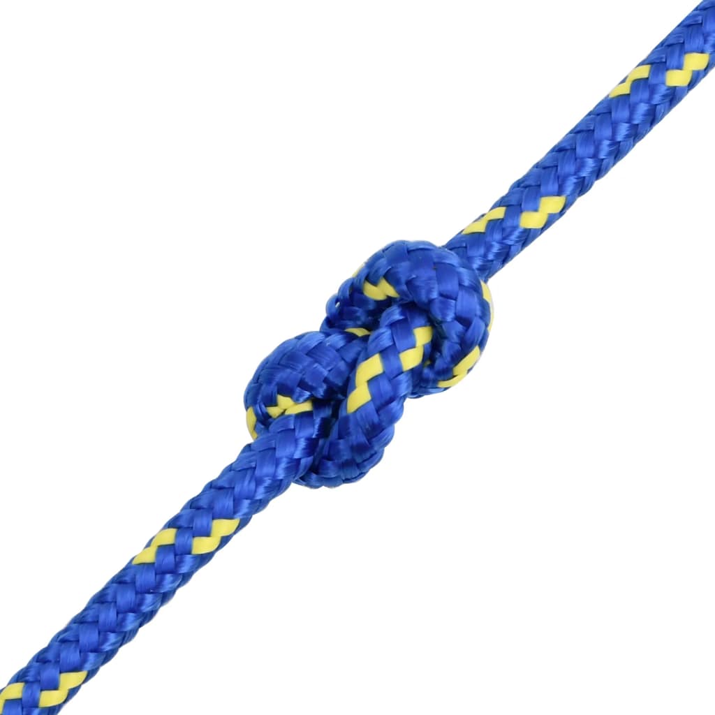 Corda de barco 6 mm 250 m polipropileno azul