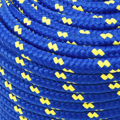 Corda de barco 12 mm 100 m polipropileno azul