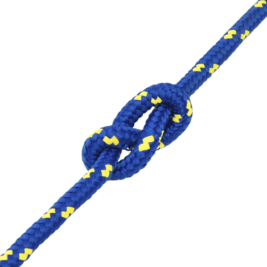 Corda de barco 12 mm 100 m polipropileno azul