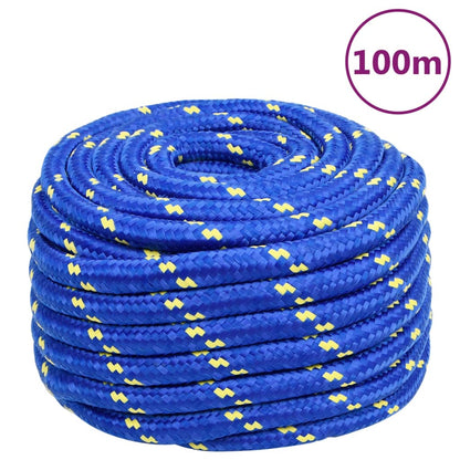 Corda de barco 20 mm 100 m polipropileno azul