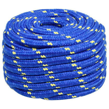 Corda de barco 20 mm 100 m polipropileno azul