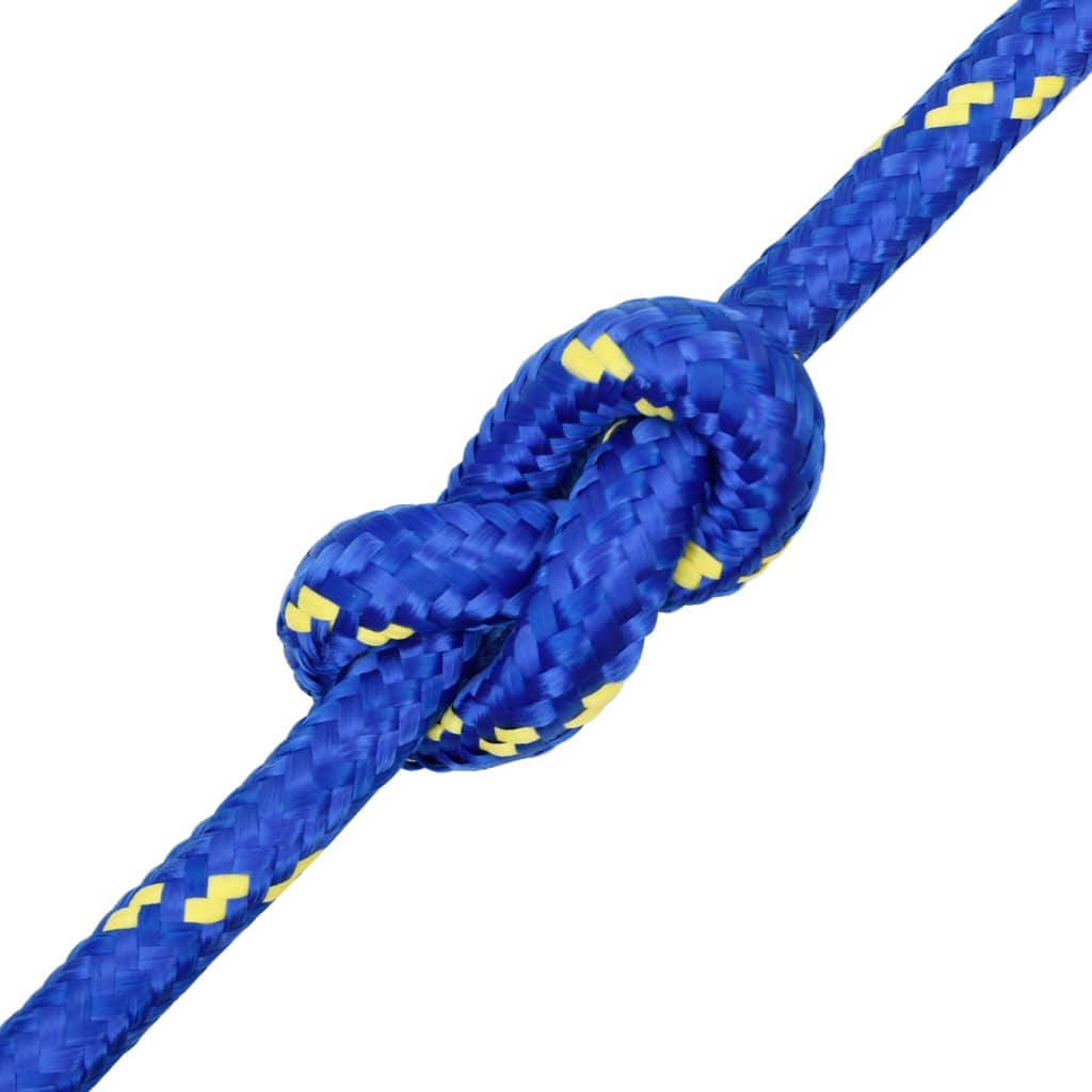 Corda de barco 20 mm 100 m polipropileno azul