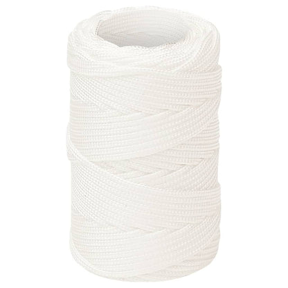 Corda de barco 2 mm 25 m polipropileno branco completo