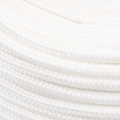 Corda de barco 6 mm 25 m polipropileno branco completo