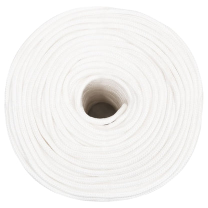 Corda de barco 8 mm 50 m polipropileno branco completo