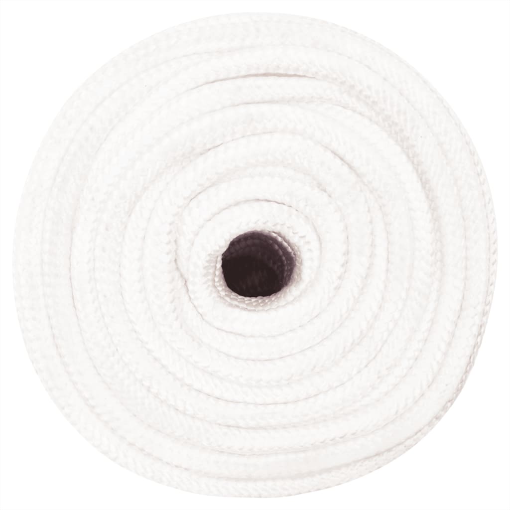 Corda de barco 12 mm 250 m polipropileno branco completo