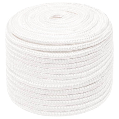 Corda de barco 14 mm 25 m polipropileno branco completo