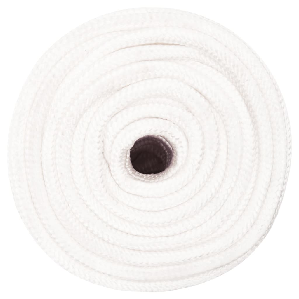 Corda de barco 14 mm 25 m polipropileno branco completo