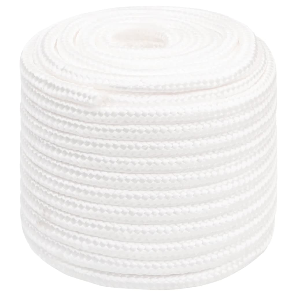 Corda de barco 16 mm 50 m polipropileno branco completo