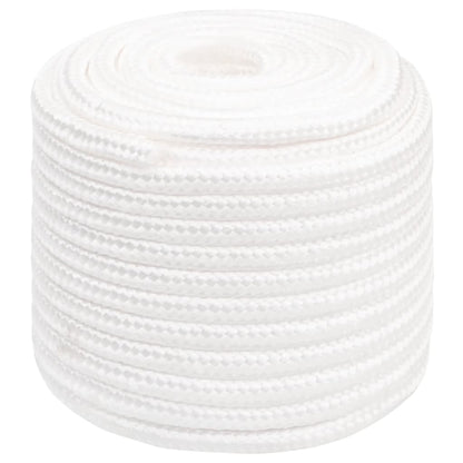 Corda de barco 16 mm 50 m polipropileno branco completo