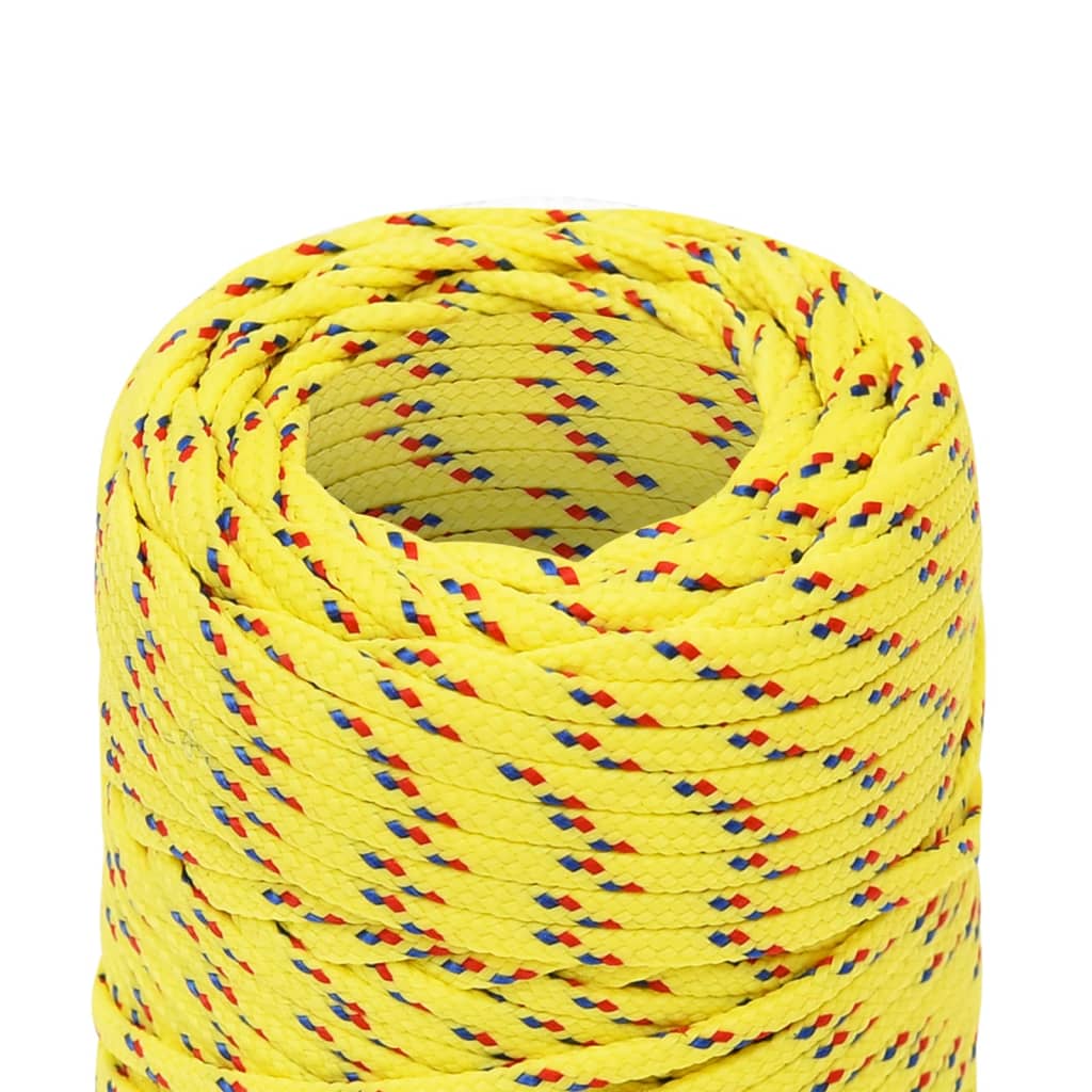 Corda de barco 2 mm 25 m polipropileno amarelo