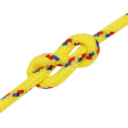 Corda de barco 3 mm 50 m polipropileno amarelo