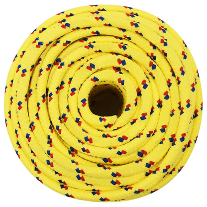 Corda de barco 14 mm 25 m polipropileno amarelo