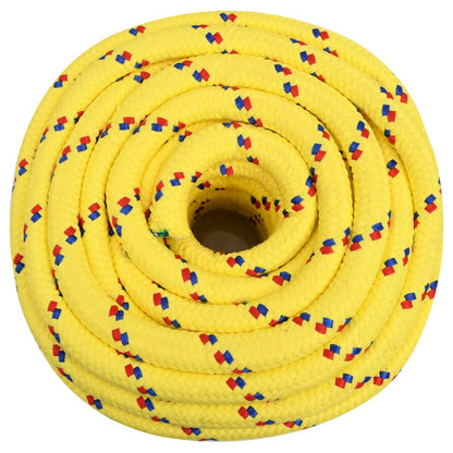 Corda de barco 20 mm 100 m polipropileno amarelo