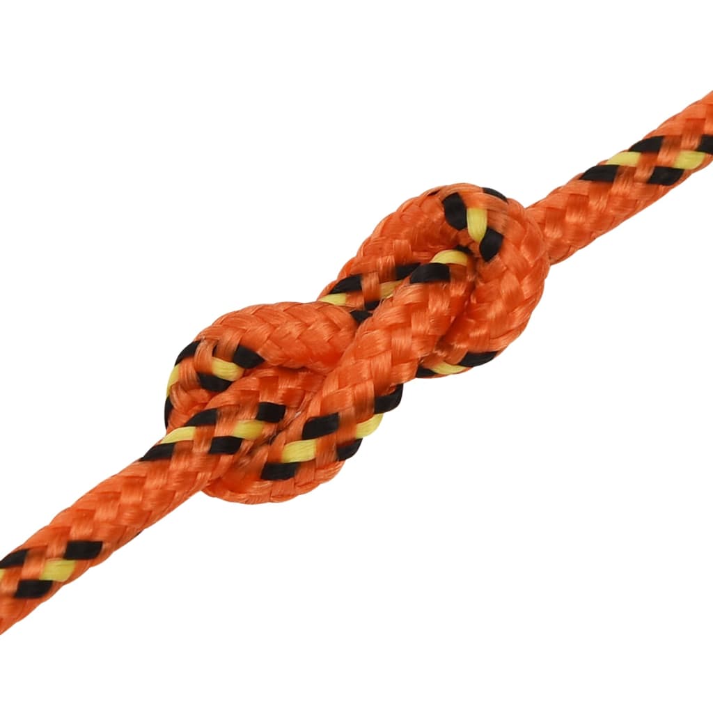 Corda de barco 3 mm 25 m polipropileno laranja