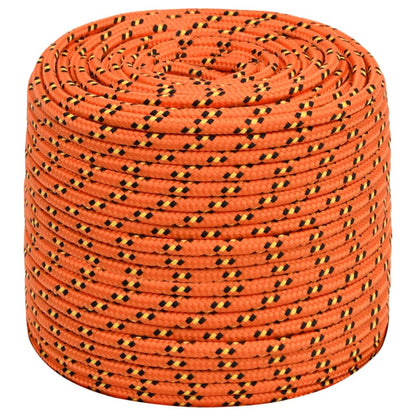 Corda de barco 6 mm 50 m polipropileno laranja