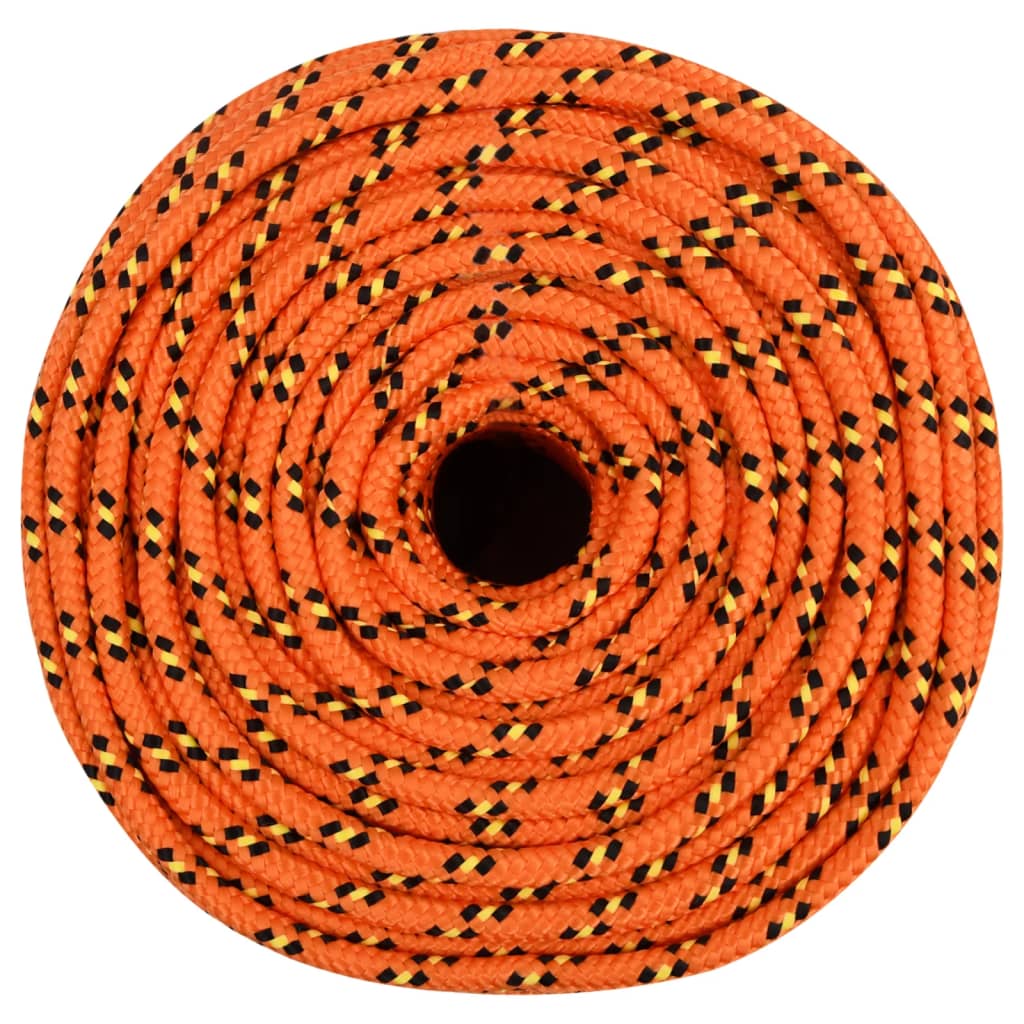 Corda de barco 6 mm 50 m polipropileno laranja