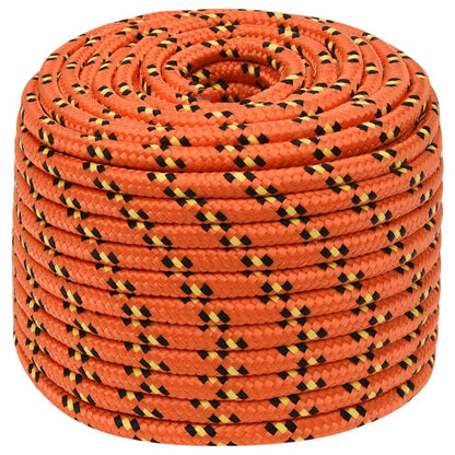 Corda de barco 12 mm 50 m polipropileno laranja