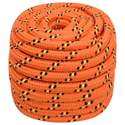 Corda de barco 20 mm 100 m polipropileno laranja