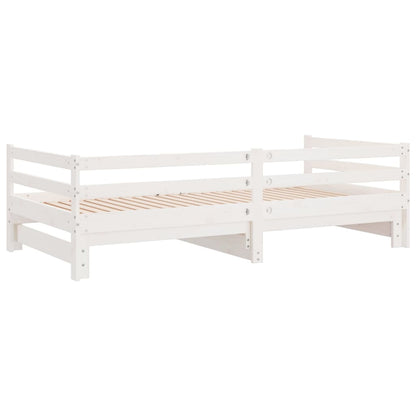 Estrutura sofá-cama de puxar sem colchão 80x200 cm branco