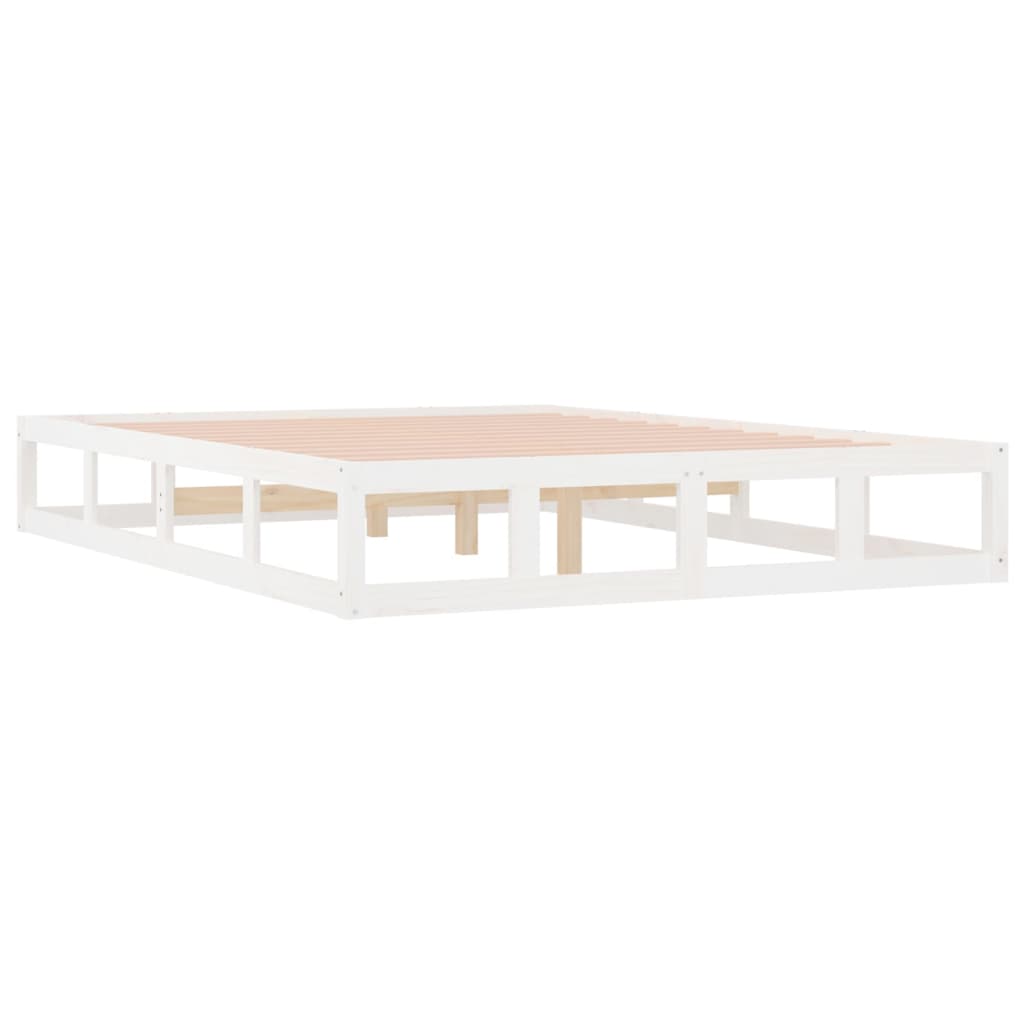 Estrutura de cama 140x190 cm branco