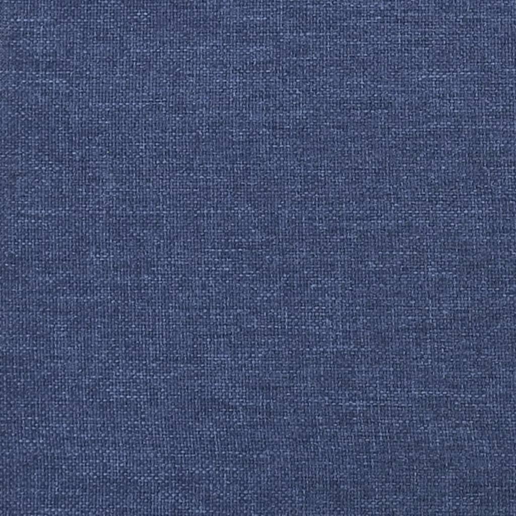 Cabeceira de cama tecido 80x5x78/88 cm azul