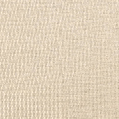 Cabeceira de cama tecido 80x5x78/88 cm creme